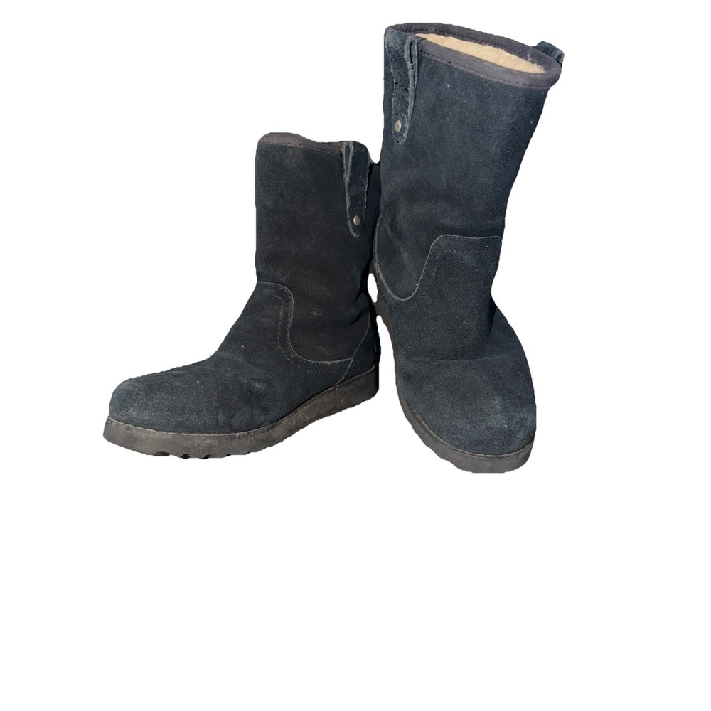 UGG Australia Waterproof Boots Black Size 3 Youth Women's Snow Winter Warm B80